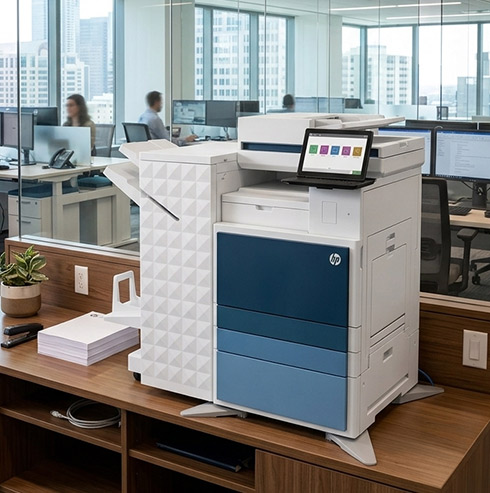 HP Color Managed MFP E78523dn